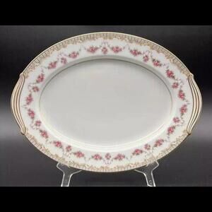 🍽️Noritake 5201 Ridgewood 11.75” Oval Serving Platter